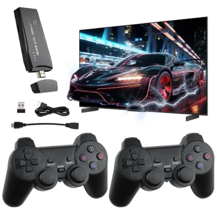 Retro Video Game Console, Wireless Handheld Game Console, 20000+ Classic Game